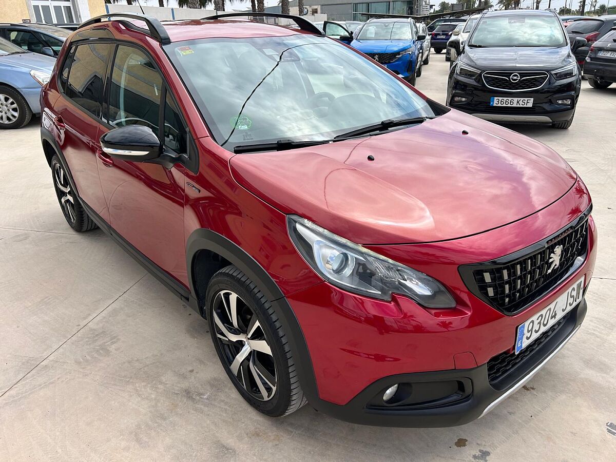 PEUGEOT 2008 GT LINE 1.2 E-THP AUTO SPANISH LHD IN SPAIN 90K 1 OWNER SUPER 2016